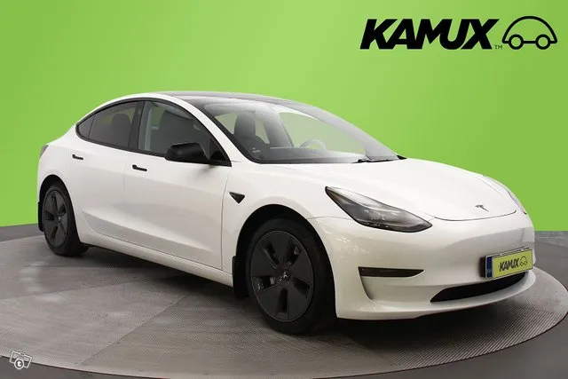 Tesla Model 3 Long Range Refresh / 2x Tesla-alut / SUOMI-auto / Kasko alk. 499eur/v / Lämpöpumppu / Lasikatto / Image 1